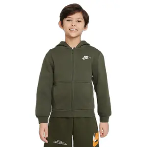 Children's zip-up hooded sweatshirt Nike Club Fleece LBR image-0