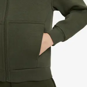 Children's zip-up hooded sweatshirt Nike Club Fleece LBR image-4