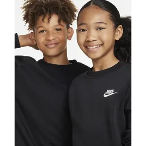 Sweatshirt mit Rundhalsausschnitt Kind Nike Club Fleece LBR image-3