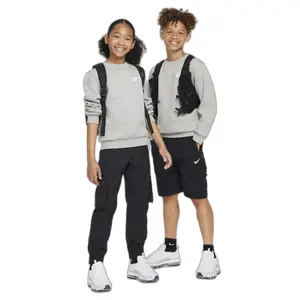 Camisola de gola redonda para criança Nike Club Fleece LBR image-1