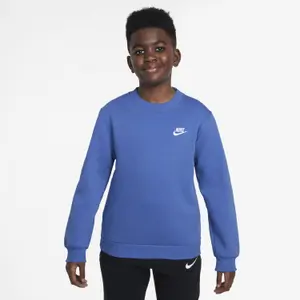 Sudadera de cuello redondo para niño Nike Club image-1