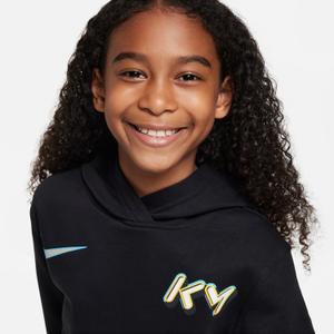 Sweatshirt com capuz para crianças Nike KM Club Fleece image-5