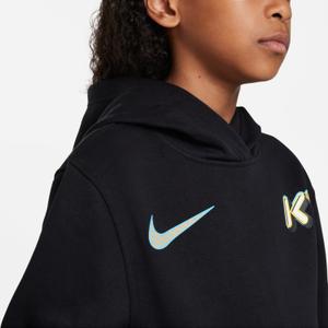 Sweatshirt com capuz para crianças Nike KM Club Fleece image-3