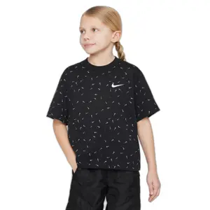 T-shirt de rapariga Nike Boxy Swoosh AOP image-0