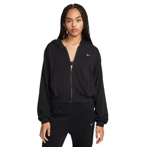 Casaco com capuz com fecho de correr para mulher Nike Chill Terry image-1