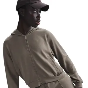 Sweatshirt à capuche zippé femme Nike Chill Terry image-3