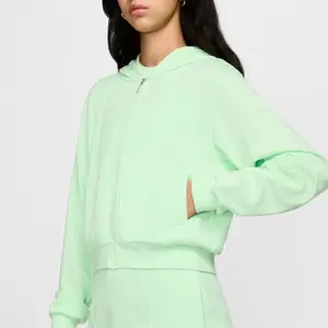 Sweatshirt à capuche zippé femme Nike Chill Terry image-3