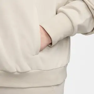 Sweatshirt mit Kapuze mit weitem Reißverschluss, Damen Nike Chill Terry image-6