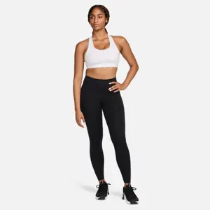 Sport-BH mit Reißverschluss vorne Frau Nike Swoosh image-2