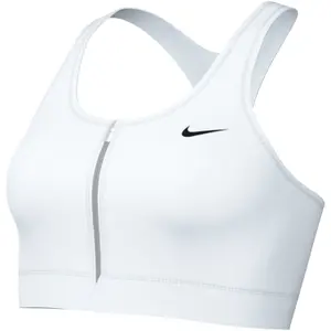 Sport-BH mit Reißverschluss vorne Frau Nike Swoosh image-0