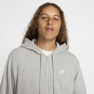 Sweatshirt med huva och dragkedja Nike Club Fleece image-3