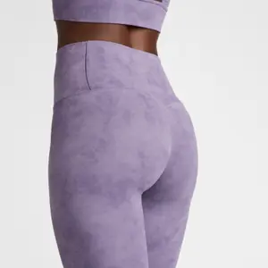 Leggings 7/8 för kvinnor Nike Zenvy Tie-Dye image-5