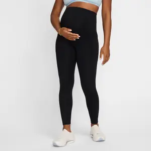 Women's 7/8 high-waisted maternity leggings with pocket Nike One image-1