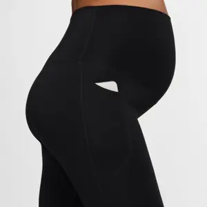 Women's 7/8 high-waisted maternity leggings with pocket Nike One image-3