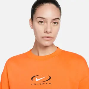 Sweatshirt oversized Frau Nike Phoenix Fleece Print SW image-3
