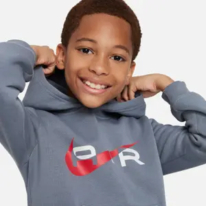 Kinder-Kapuzenpullover Nike Air PO Fleece image-4