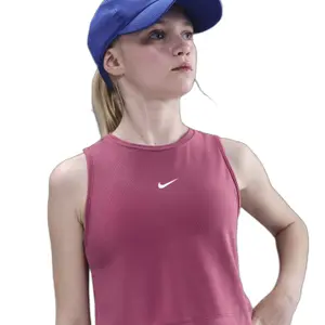 Camiseta de tirantes de niña Nike Pro Dri-FIT image-3