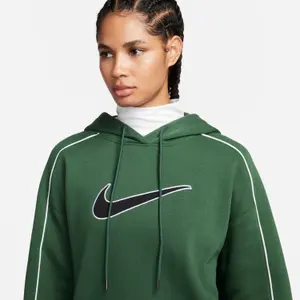 Oversize-Sweatshirt mit Kapuze aus Molton, Damen Nike image-5