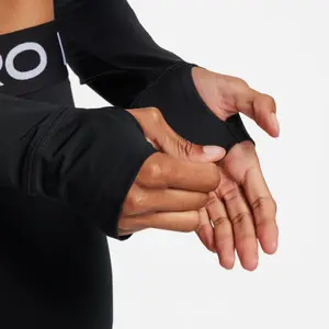 Långärmad tröja för kvinnor Nike Pro 365 Dri-FIT image-4