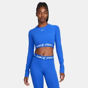 Camiseta manga larga crop mujer Nike Pro DF 365 image-1
