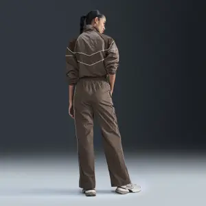 Chaqueta impermeable con cremallera tejida amplia UV mujer Nike image-2