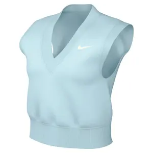 Damesjas zonder mouwen met v-hals Nike Phoenix Fleece image-0