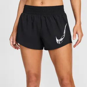 Short da donna a vita media con sottopantaloncino integrato Nike One Swoosh Dri-FIT image-2