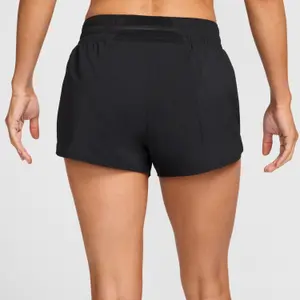 Short da donna a vita media con sottopantaloncino integrato Nike One Swoosh Dri-FIT image-4