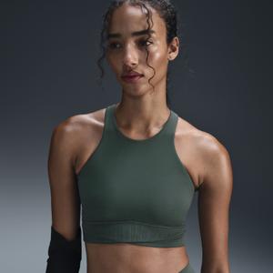 High-neck light support bra for women Nike One Twist image-2