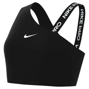 Biustonosz usztywniany dla kobiet z normalnym wsparciem Nike Pro Swoosh Asymmetrical image-0