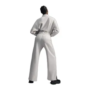 Hochgeschnittene weite Jogginghose für Frauen Nike Phoenix Fleece image-2