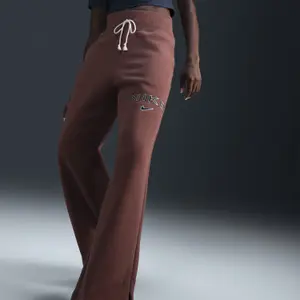 Hoch geschnittener, weit geschnittener Jogginghose mit Logo für Frauen Nike Phoenix Fleece image-2