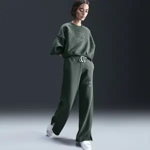 Weite Jogginghose mit Logo für Damen Nike Phoenix Fleece image-0