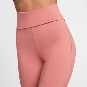 Hose mit hoher Taille, faltbar, Damen Nike One Dri-FIT image-3