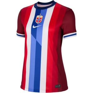 fz0165-677-camiseta-primera-equipacion-mujer-noruega-2024-equipo-rojo-azul-vacio-azul-vacio-blanco