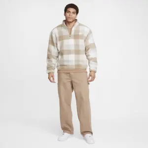 Fleece med 1/2 dragkedja Nike Club image-3