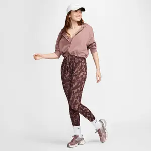 Bedruckte 7/8-Leggings mit hoher Taille, Damen Nike One image-1