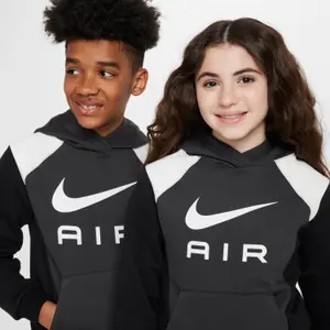 Felpa con cappuccio per bambini Nike Air image-6