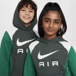 Felpa con cappuccio per bambini Nike Air image-5