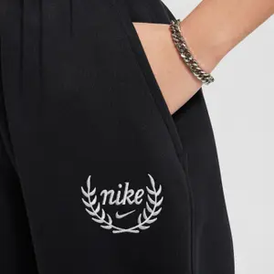 Calças de fato de treino para menina Nike Club Fleece image-5