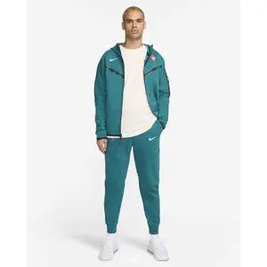 Casaco impermeável com capuz zipado Portugal Tech Fleece Euro 2024 image-1