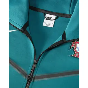 Casaco impermeável com capuz zipado Portugal Tech Fleece Euro 2024 image-4