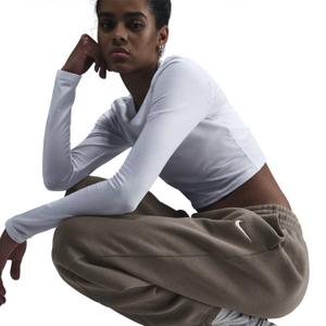 Pantaloni jogging oversize donna Nike Phoenix Fleece image-3