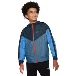 Chaqueta con capucha infantil Nike Windrunner Easy On image-0