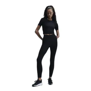 High-waisted ribbed 7/8 leggings for women Nike Zenvy image-1