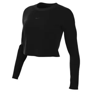 Camiseta crop de manga larga para mujer Nike Chill image-1