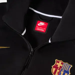 Giacca sportiva in pile tecnico con cappuccio e zip FC Barcelone 2024/25 image-3