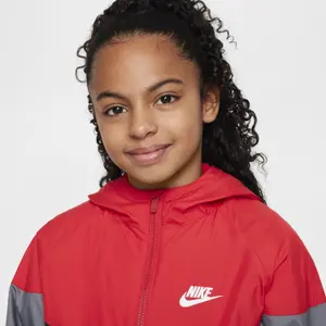 Regenjacke mit Kapuze für Kinder Nike Windrunner image-2