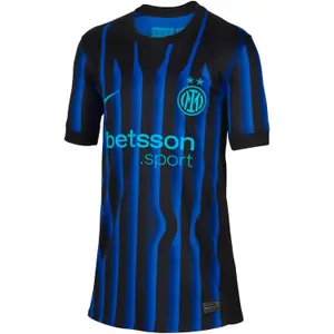 Inter Milan Home Shirt Kids 2025/26