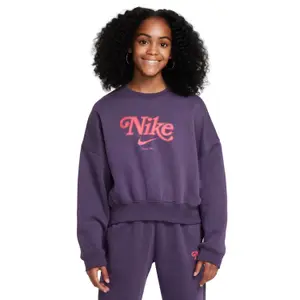 Sweatshirt crop fille Nike Trend Fleece image-0